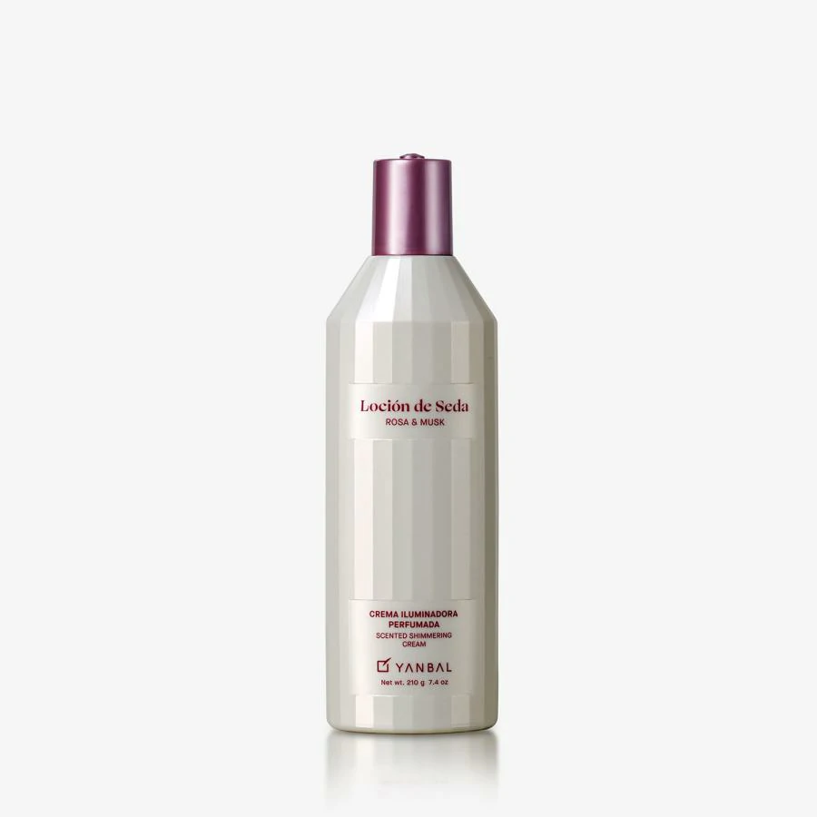 LOCIÓN DE SEDA ROSA Y MUSK